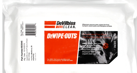 DeWipe	D803046 (50 sheets)