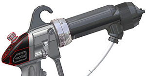 Electrostatic hand spray gun VECTOR